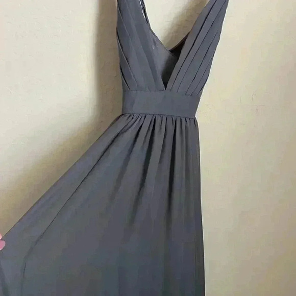 Meghan LA Enchanted‎ Garden Maxi Dress Gray - Picture 7 of 16